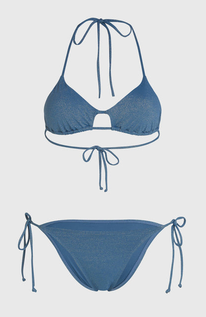 Beach Vintage Madrid Maracas Bikini Set Women - Copen Blue