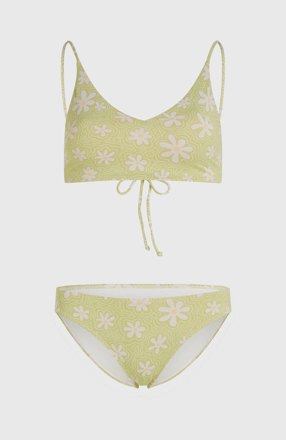 Beach Vintage Midles Rita Bikini Set Women - Green Daisyline
