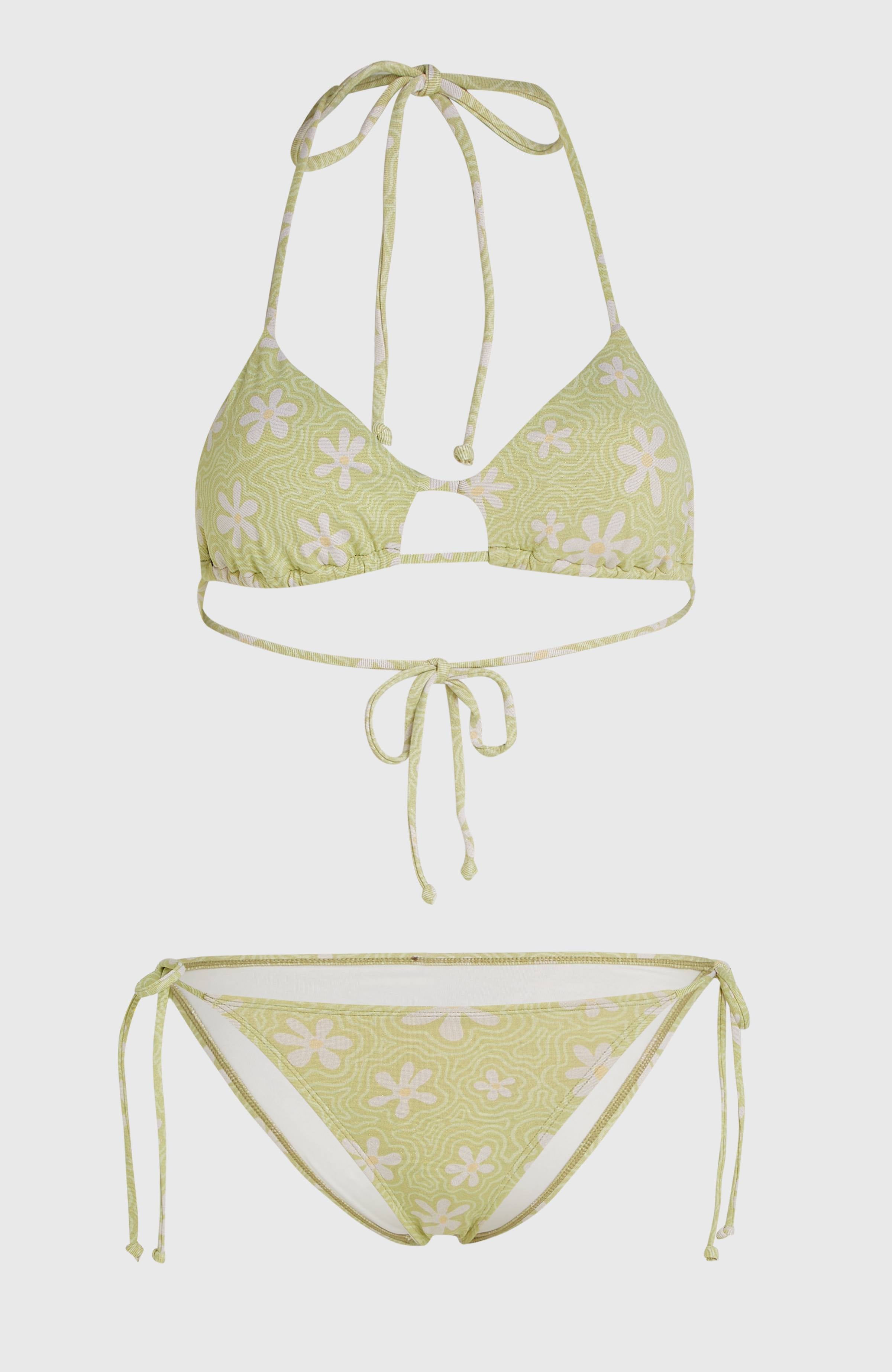 Beach Vintage Madrid Maracas Bikini Set Women - Green Daisyline
