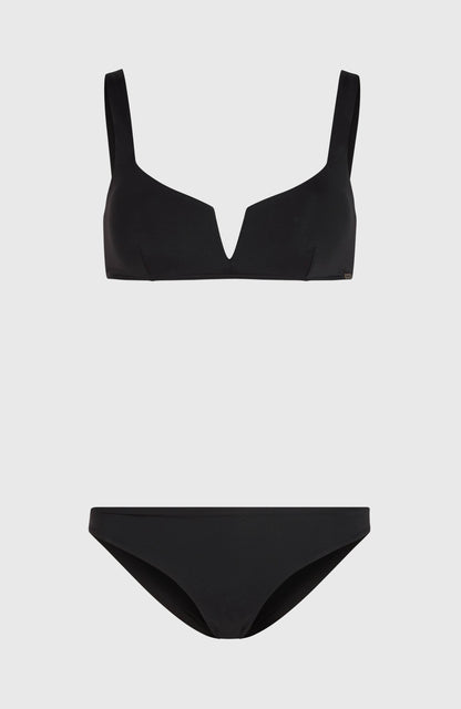 Women Of The Wave Popoyo Matira Bikini Set Women - Black Out