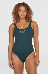 Essentials Script Swimsuit Women - Alma Steel