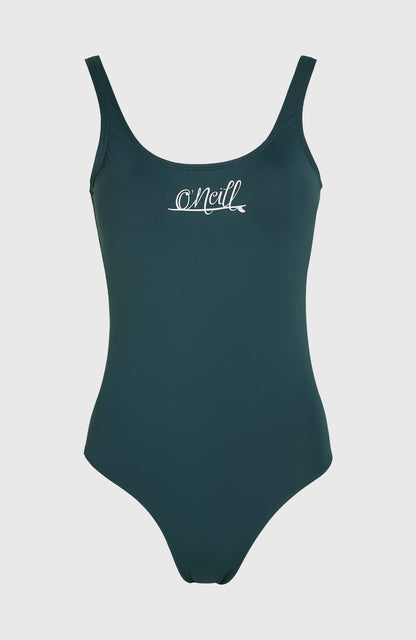 Essentials Script Swimsuit Women - Alma Steel