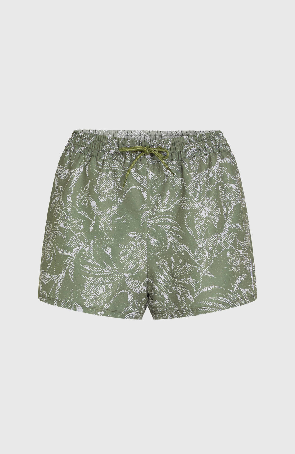 Essentials Print 12'' Swim Shorts Women - Green Textured Jungle