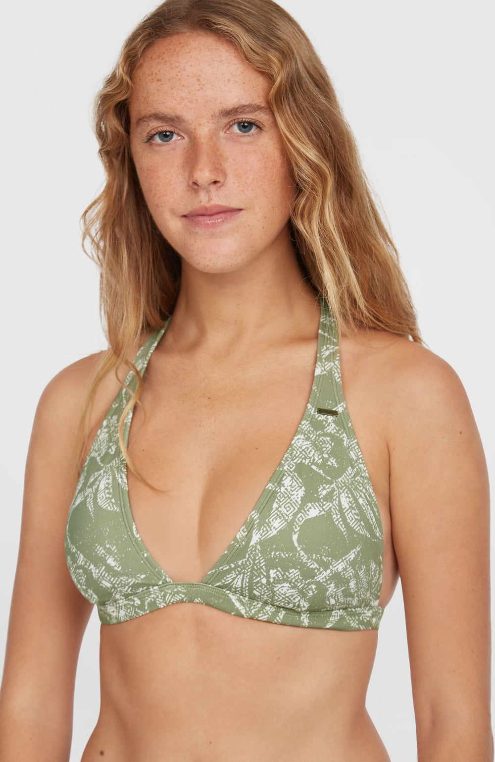 Essentials Marga Cruz Bikini Set Women - Green Textured Jungle