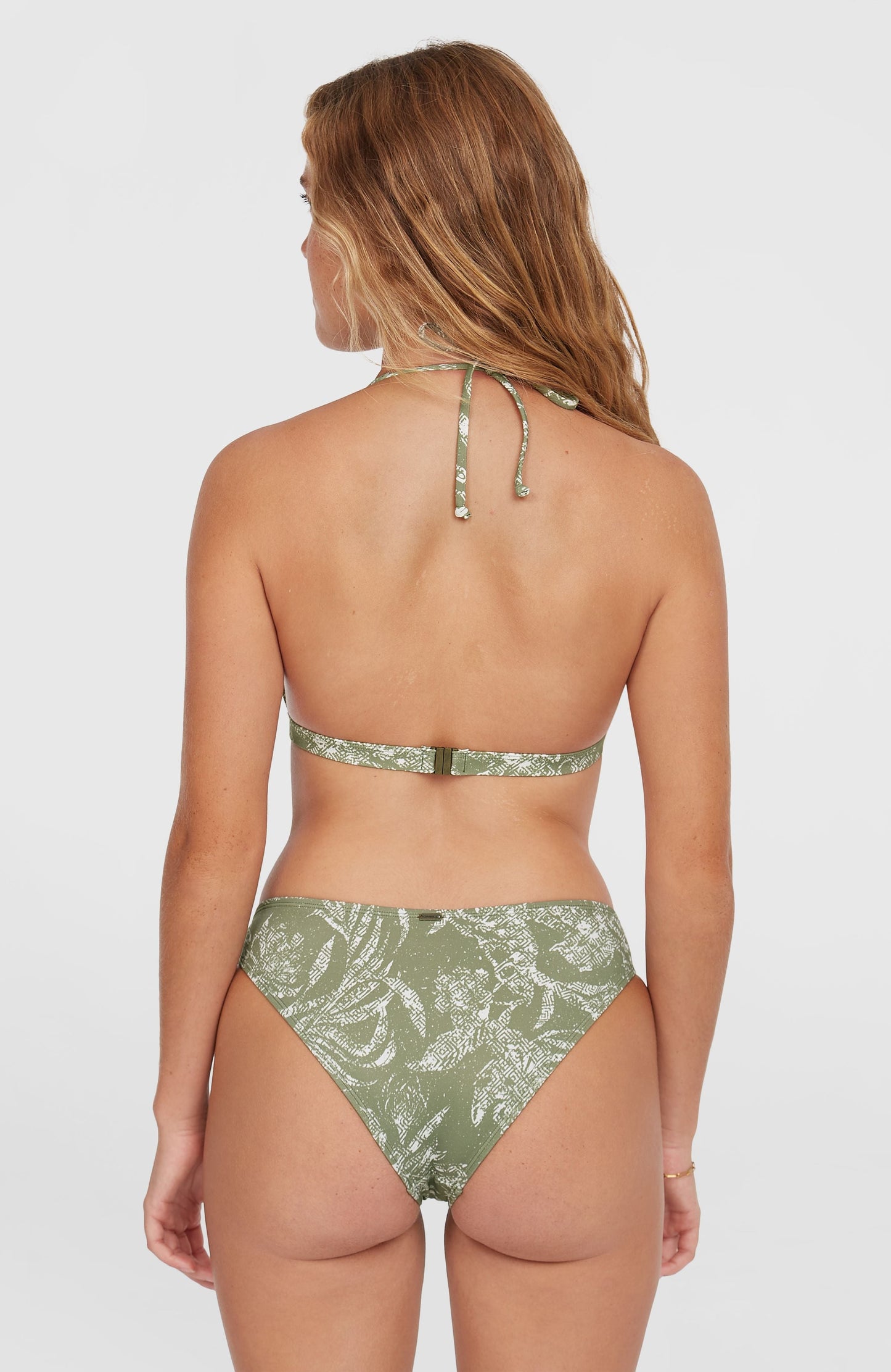 Essentials Marga Cruz Bikini Set Women - Green Textured Jungle