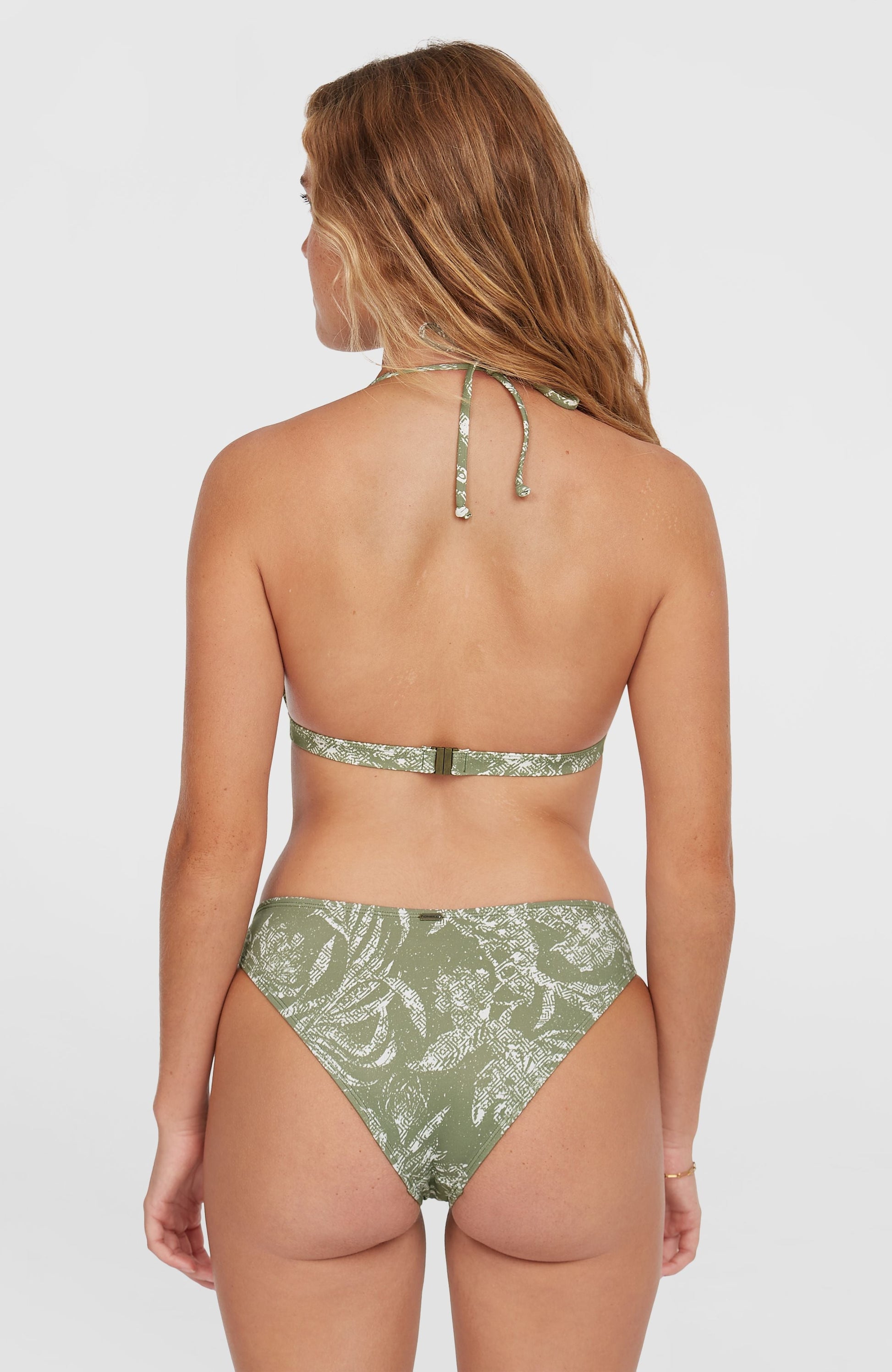 Essentials Marga Cruz Bikini Set Women - Green Textured Jungle