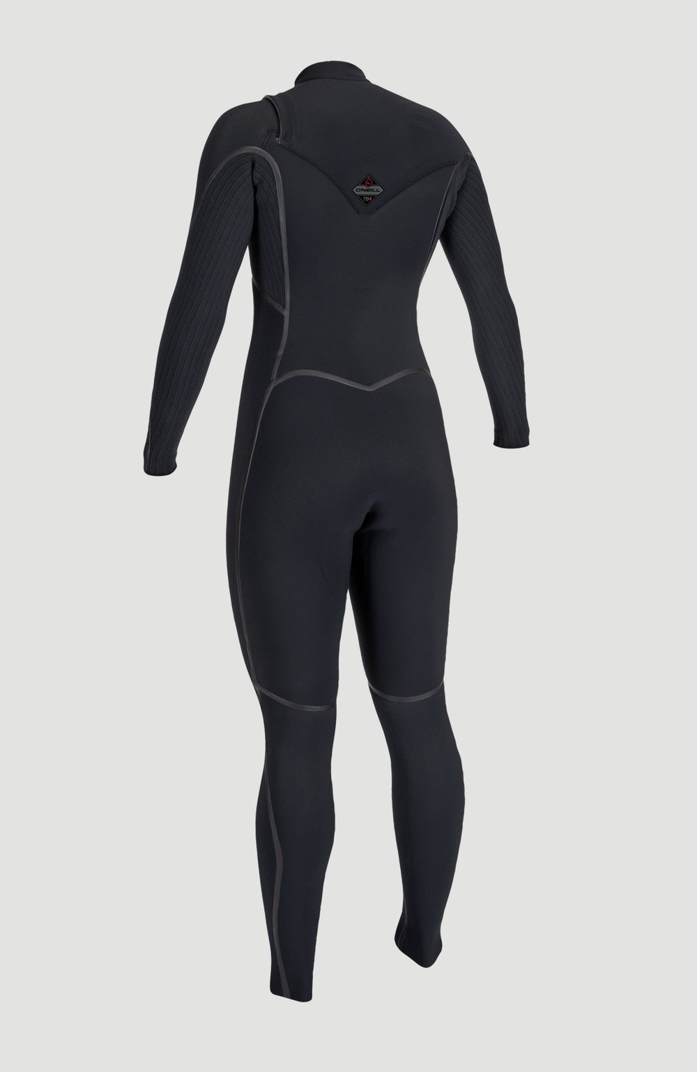 Hyperfreak Fire 4/3mm+ Chest Zip Full Wetsuit Women|Wetsuits - BLACK/BLACK