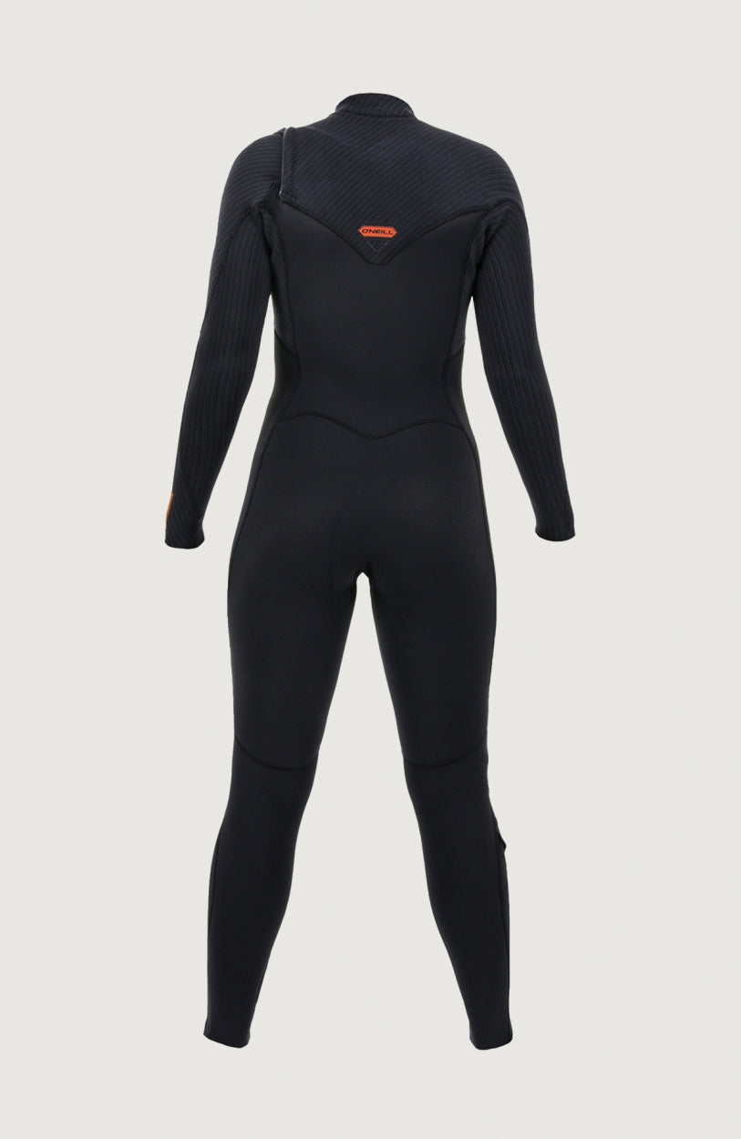 O'Neill Hyperfreak 3/2mm Chest Zip Full Wetsuit Women – O'Neill Women|Wetsuits - BLACK/BLACK