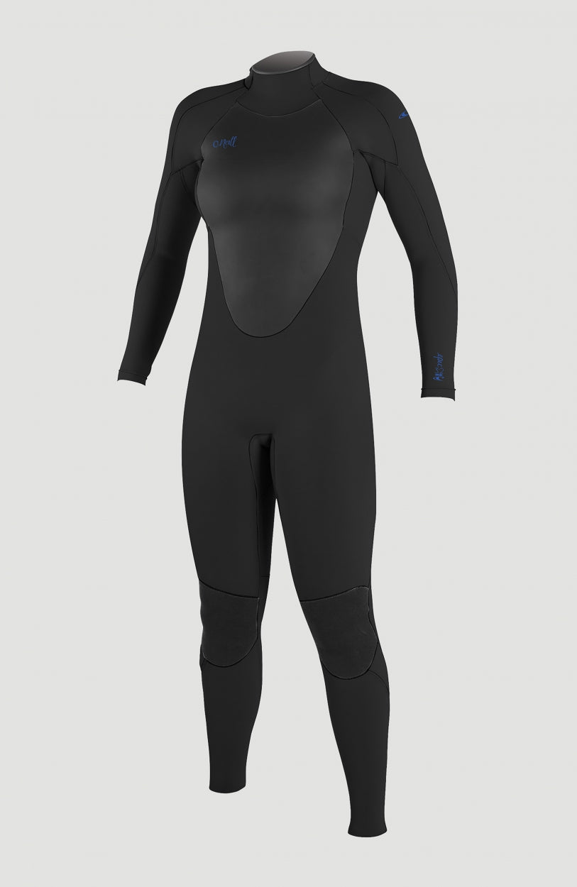O'Neill Epic 3/2mm Back Zip Full Wetsuit Women – O'Neill Women|Wetsuits - A05 BLK/BLK/BLK