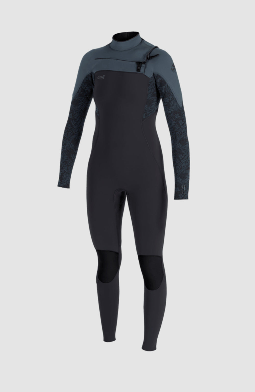 Epic 3/2 Chest Zip Full Wetsuit Women|Wetsuits - A05 BLK/BLK/BLK