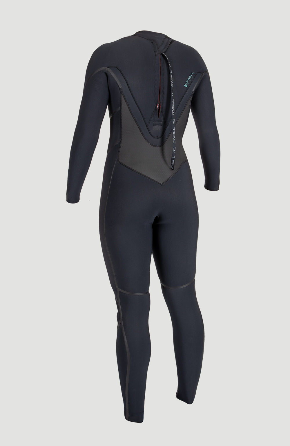 Psycho Tech 5/4mm Back Zip Full Wetsuit Women|Wetsuits - BLACK/BLACK