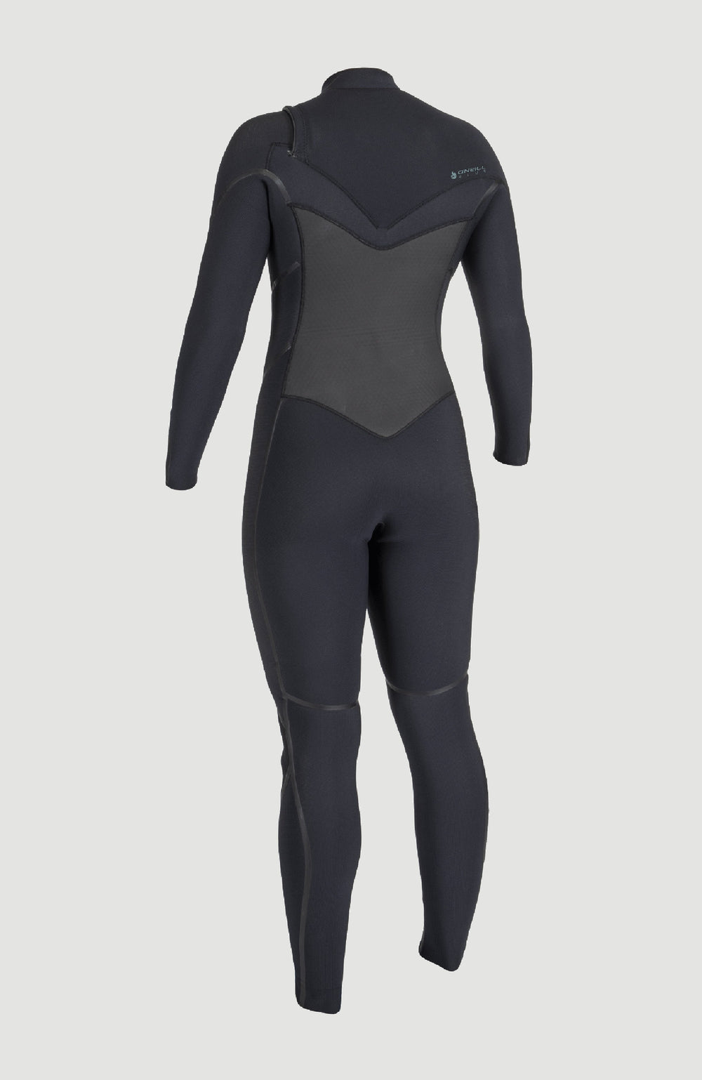 Psycho Tech 4/3mm Chest Zip Full Wetsuit Women|Wetsuits - BLACK/BLACK