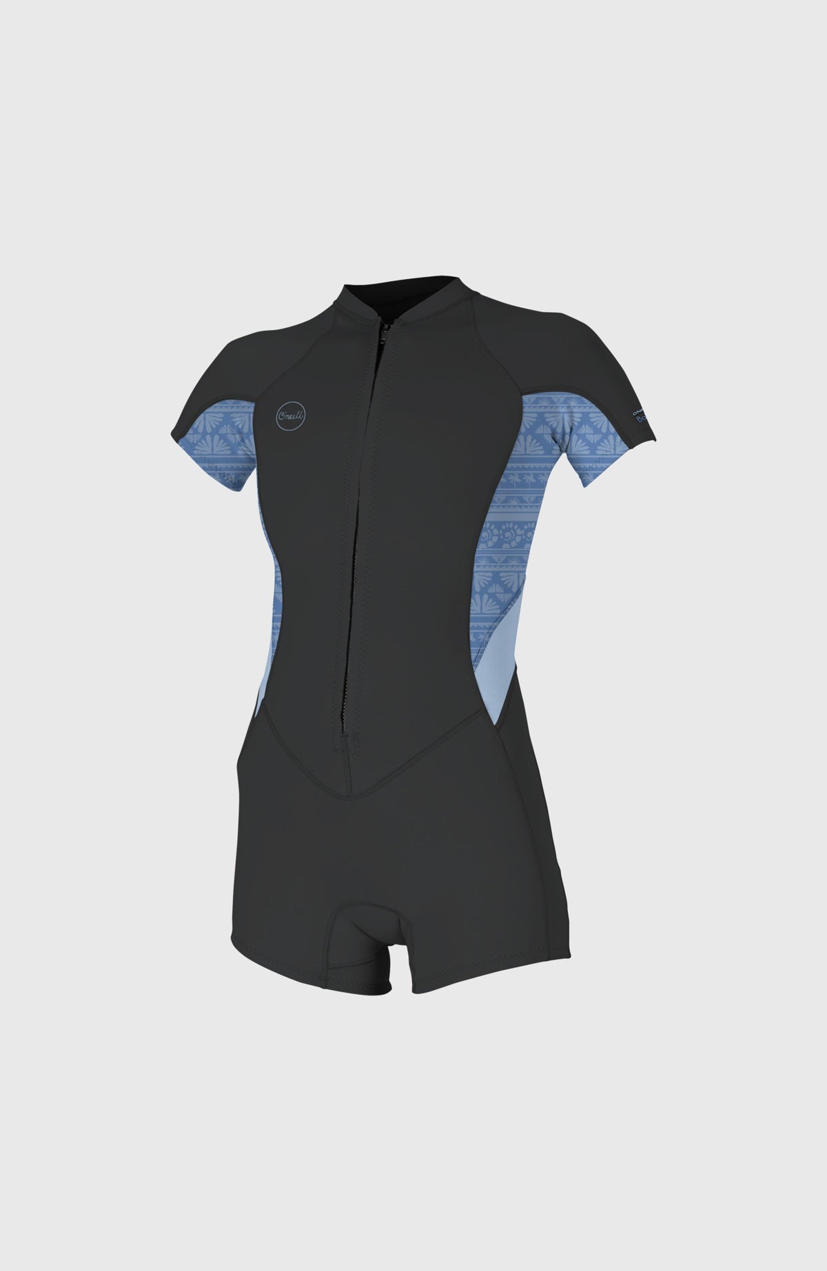 O'Neill Bahia 2/1mm Front Zip Shortsleeve Spring Wetsuit Women – O'Neill Women|Wetsuits - TMPRDSTL/SURFABSTRT/CHAMBRYBLU