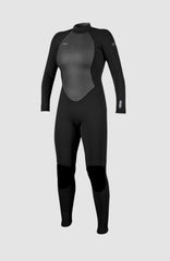 Reactor-2 3/2 Back Zip Full Wetsuit Women|Wetsuits - BLACK/BLACK