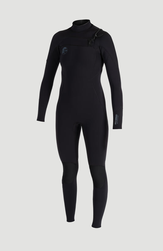 O’Riginals RG8 3/2mm Chest Zip Full Wetsuit Women - A05 BLK/BLK/BLK