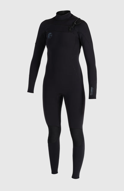O'Riginals RG8 4/3mm Chest Zip Full Wetsuit Women - A05 BLK/BLK/BLK