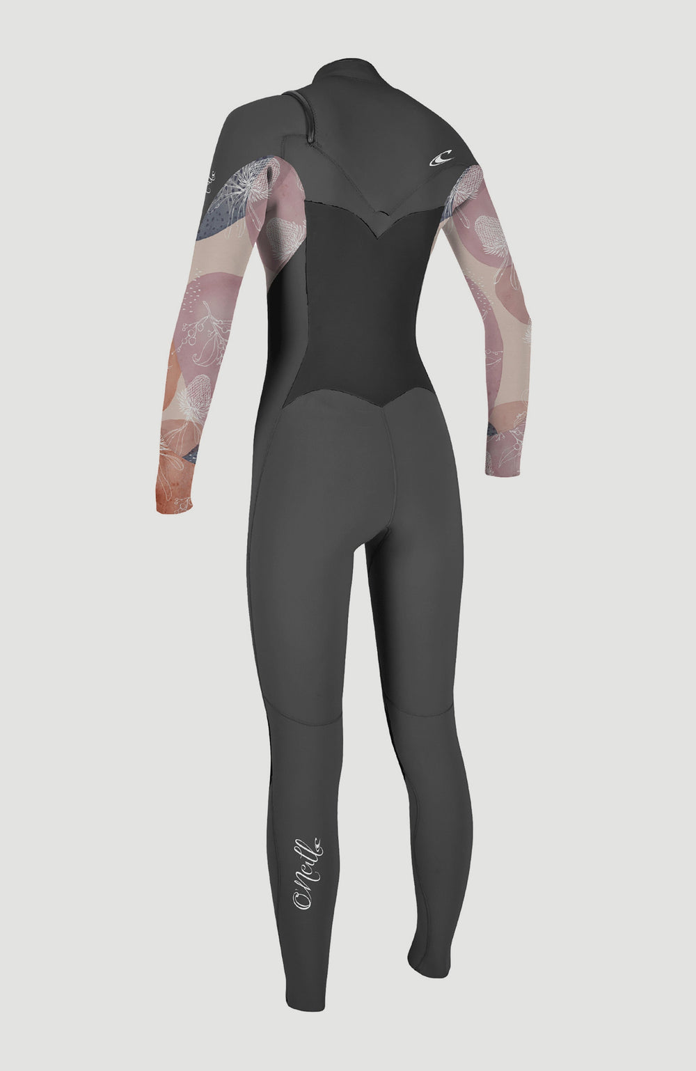 O'Neill Women Epic 4/3mm Chest Zip Full Wetsuit Women – O'Neill Women|Wetsuits - GRAPHITE/DESERT BLOOM