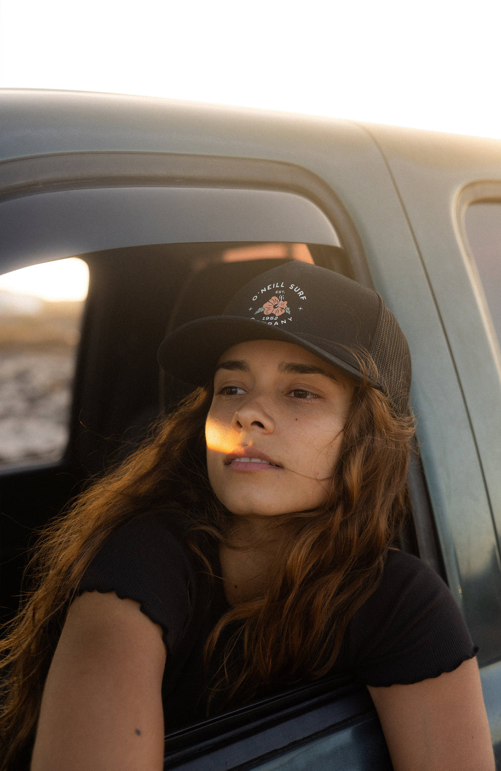Seacoast Trucker Cap Women - Black Out