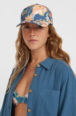 Seacoast Cap Women - Blue Painted Tropics