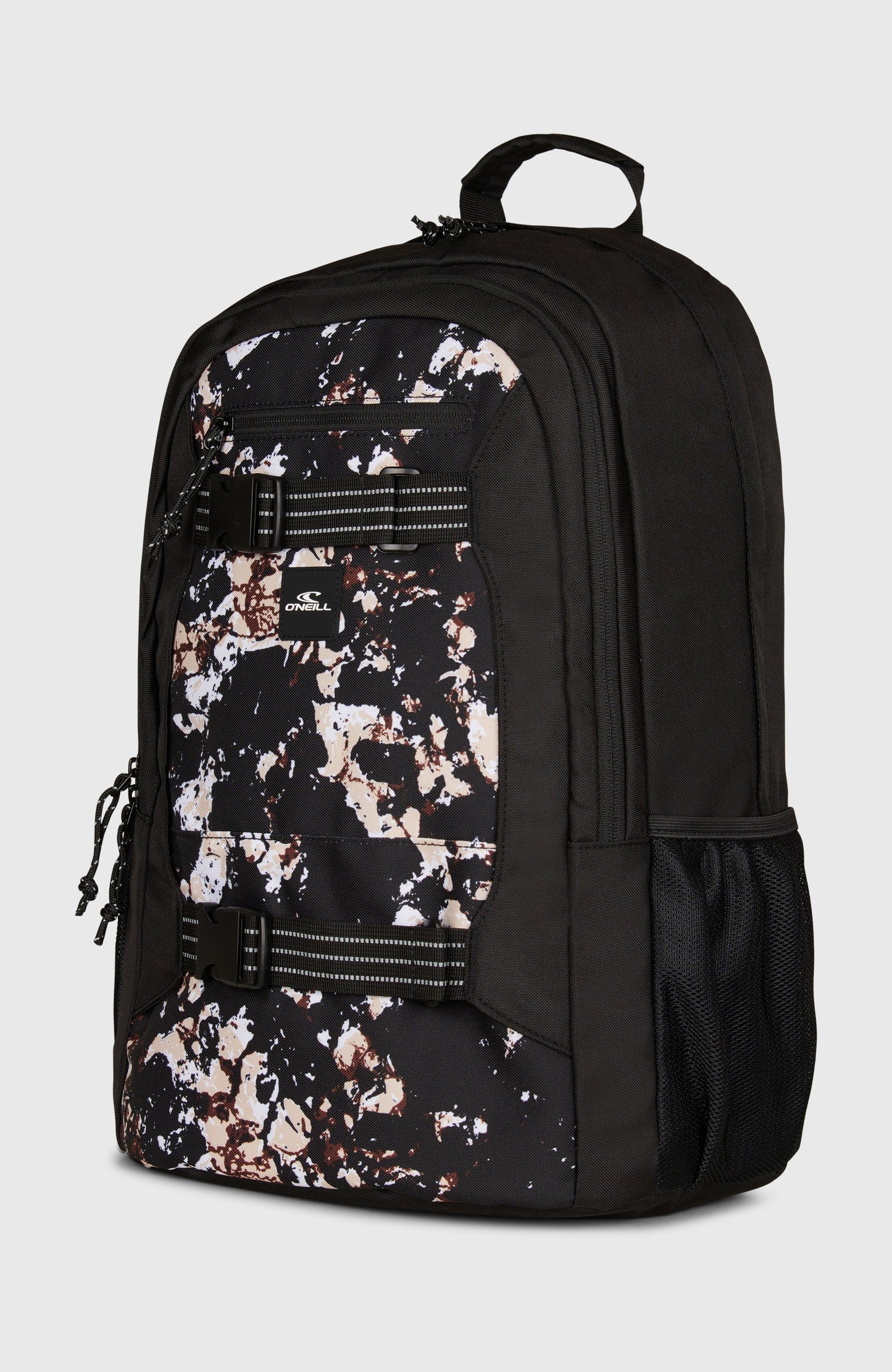 Boarder Backpack Women|Men - Black/Beige Quarry