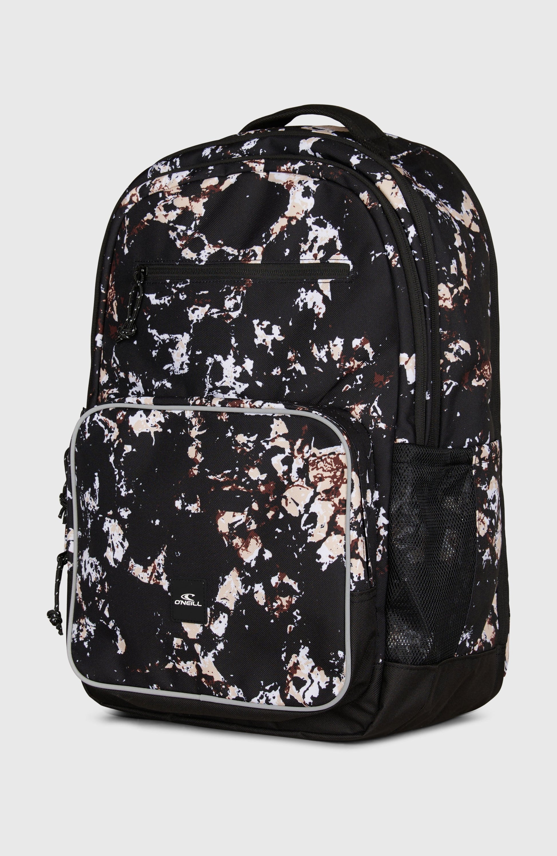 President Backpack Women|Men - Black/Beige Quarry