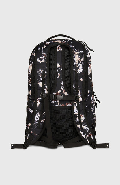 President Backpack Women|Men - Black/Beige Quarry