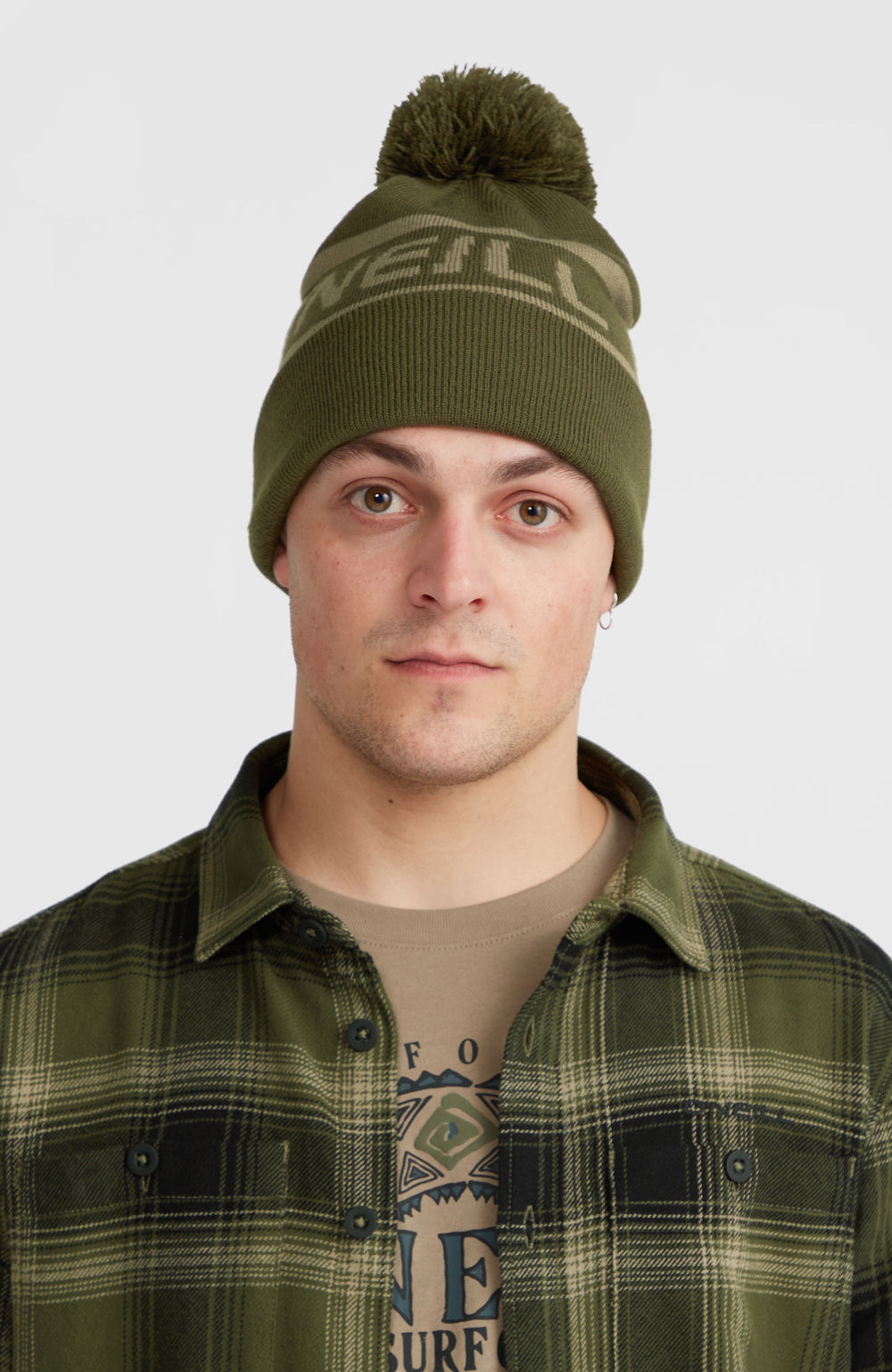 Powder Beanie Women|Men - Forest Night Colour Block