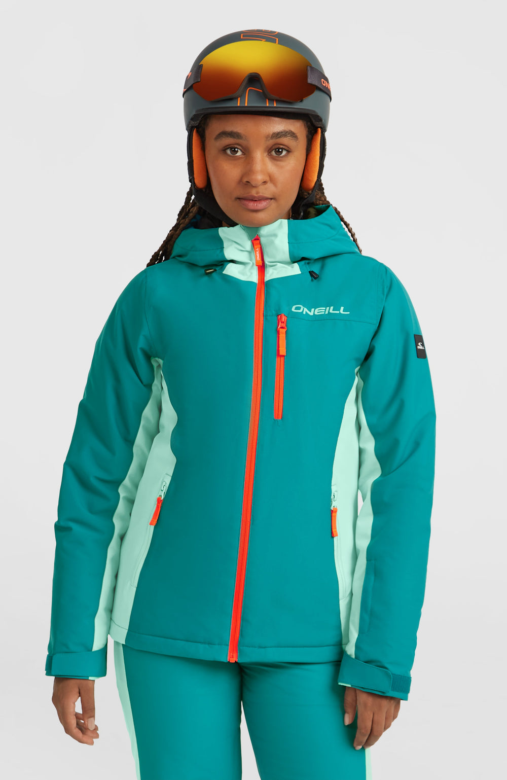 FWC'Cruz Duo Snow Jacket Women - Island Breeze Colour Block