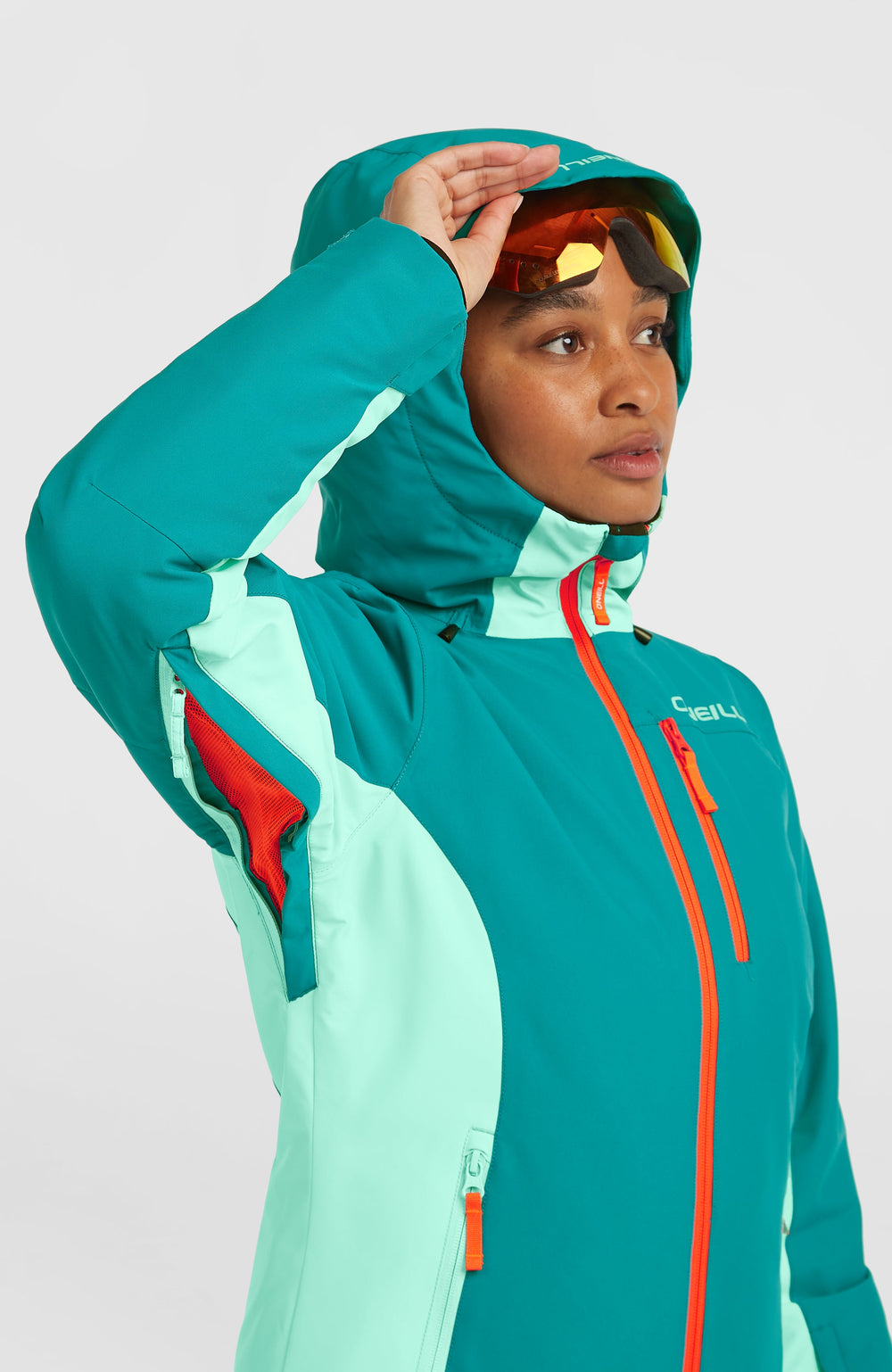 FWC'Cruz Duo Snow Jacket Women - Island Breeze Colour Block