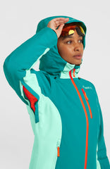 FWC'Cruz Duo Snow Jacket Women - Island Breeze Colour Block