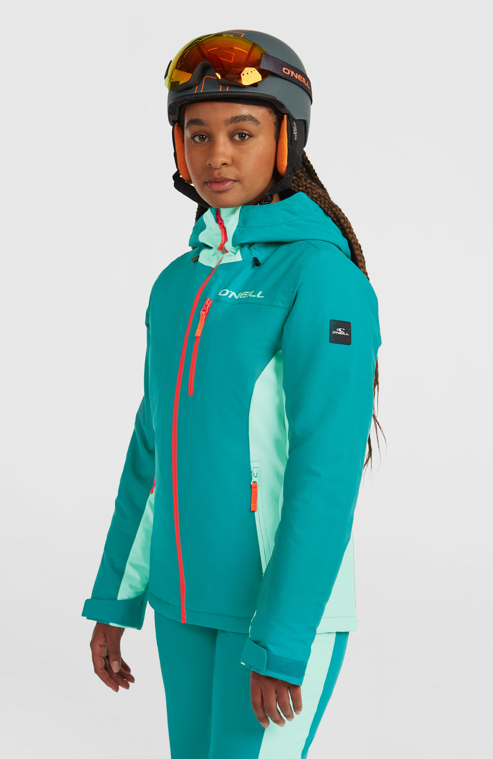 FWC'Cruz Duo Snow Jacket Women - Island Breeze Colour Block