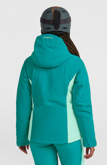 FWC'Cruz Duo Snow Jacket Women - Island Breeze Colour Block