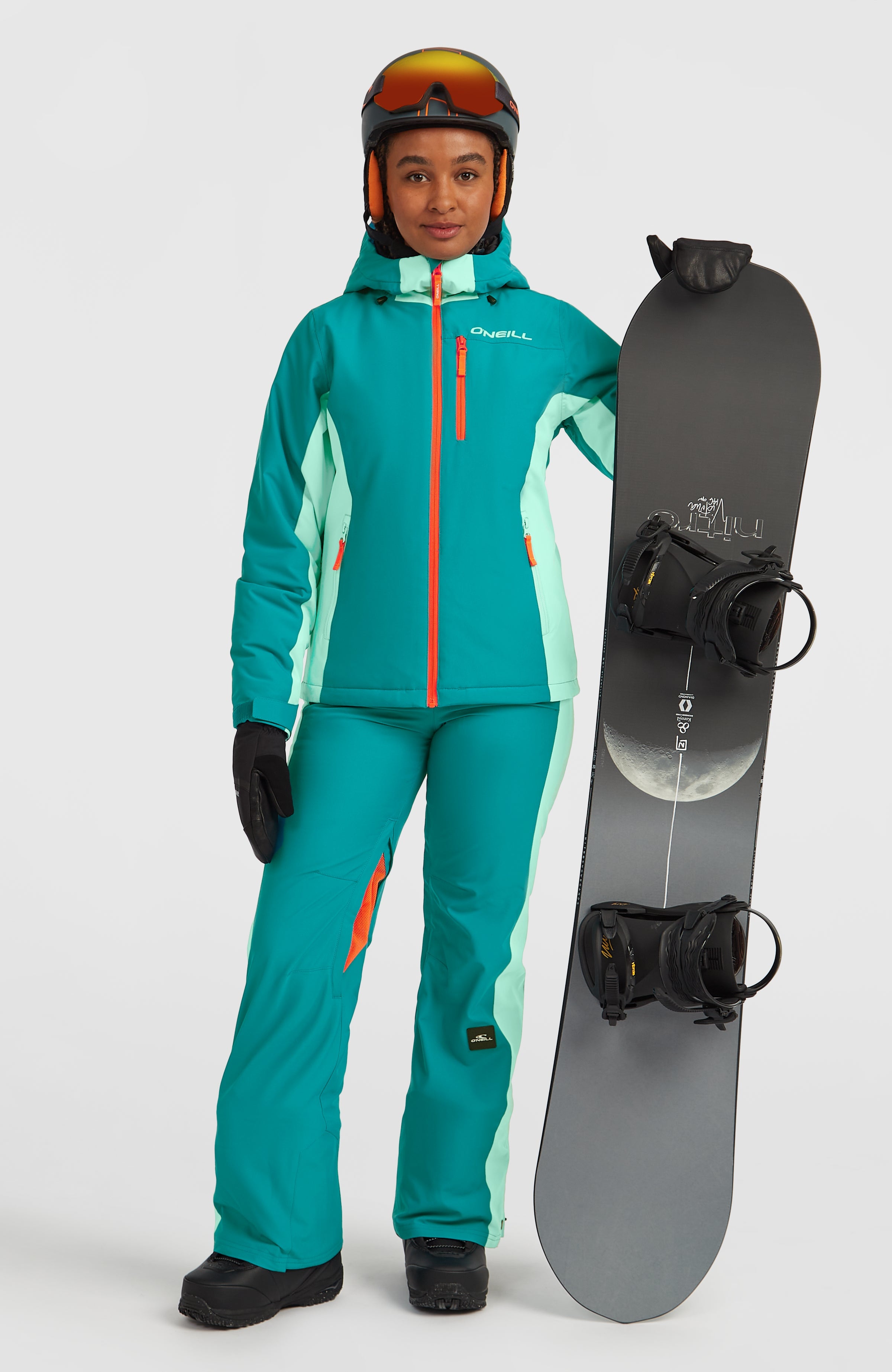 FWC'Cruz Duo Snow Jacket Women - Island Breeze Colour Block