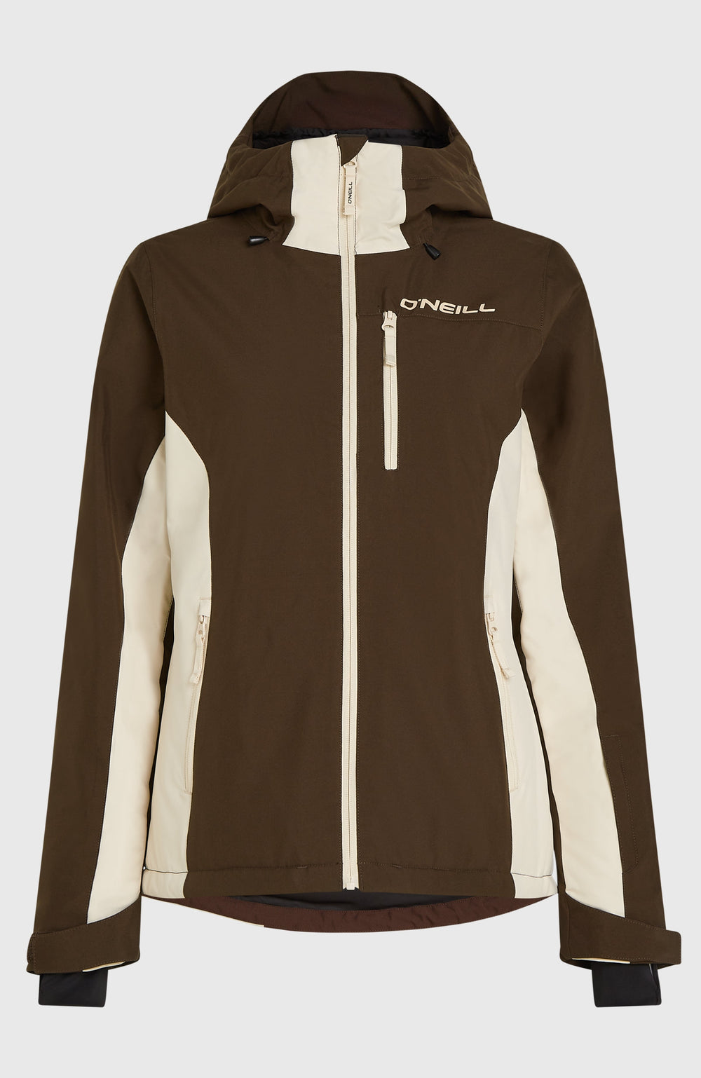 FWC'Cruz Duo Snow Jacket Women - Coffee Bean Colour Block
