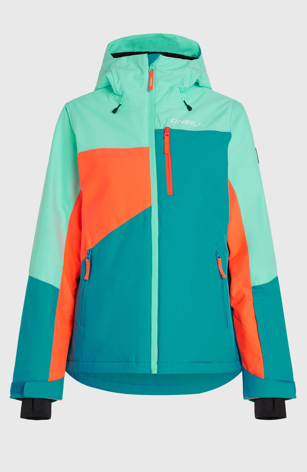 FWC'Cruz Triple Snow Jacket Women - Retro Mint Colour Block