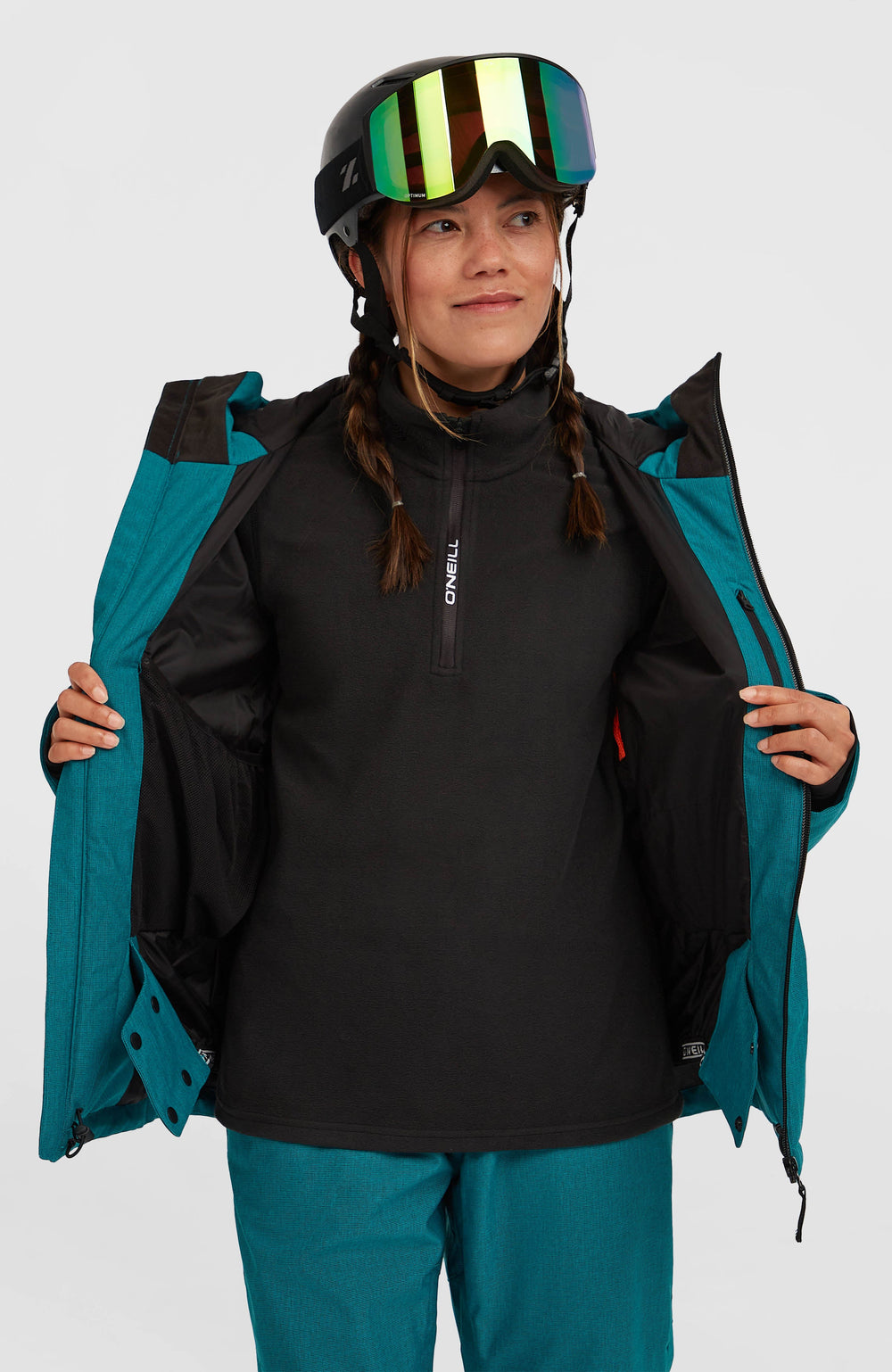 FWC'Cruz Melange Snow Jacket Women - Island Breeze