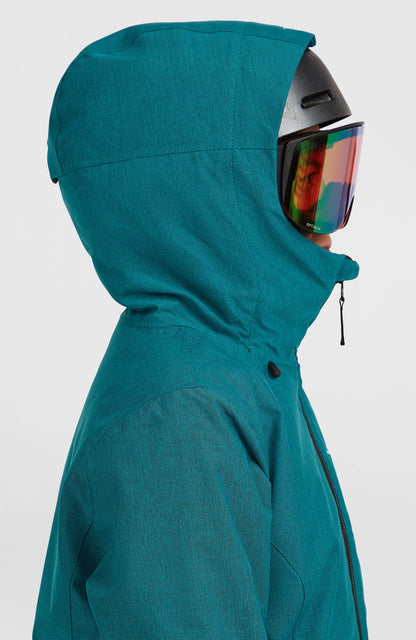 FWC'Cruz Melange Snow Jacket Women - Island Breeze