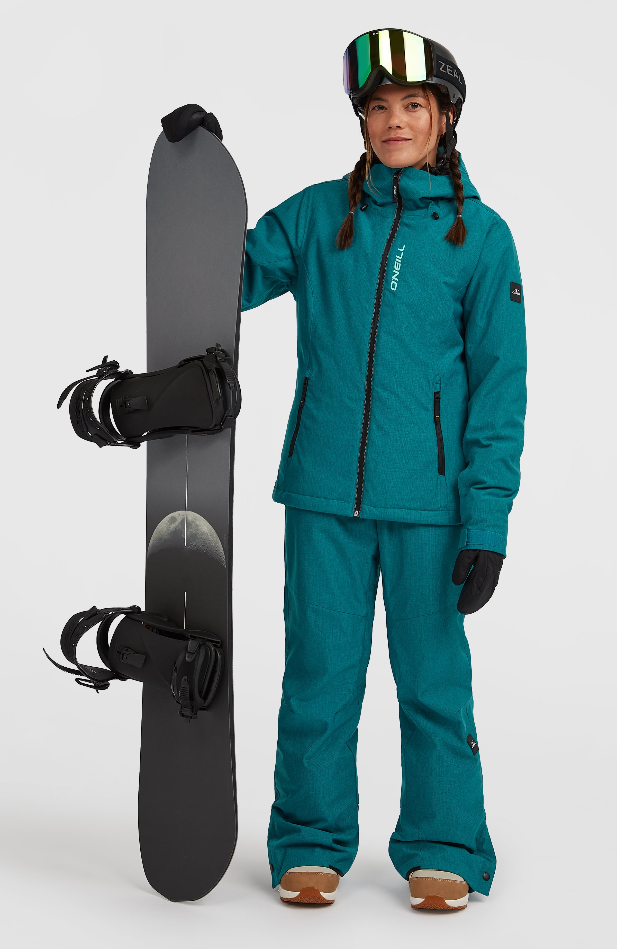 FWC'Cruz Melange Snow Jacket Women - Island Breeze