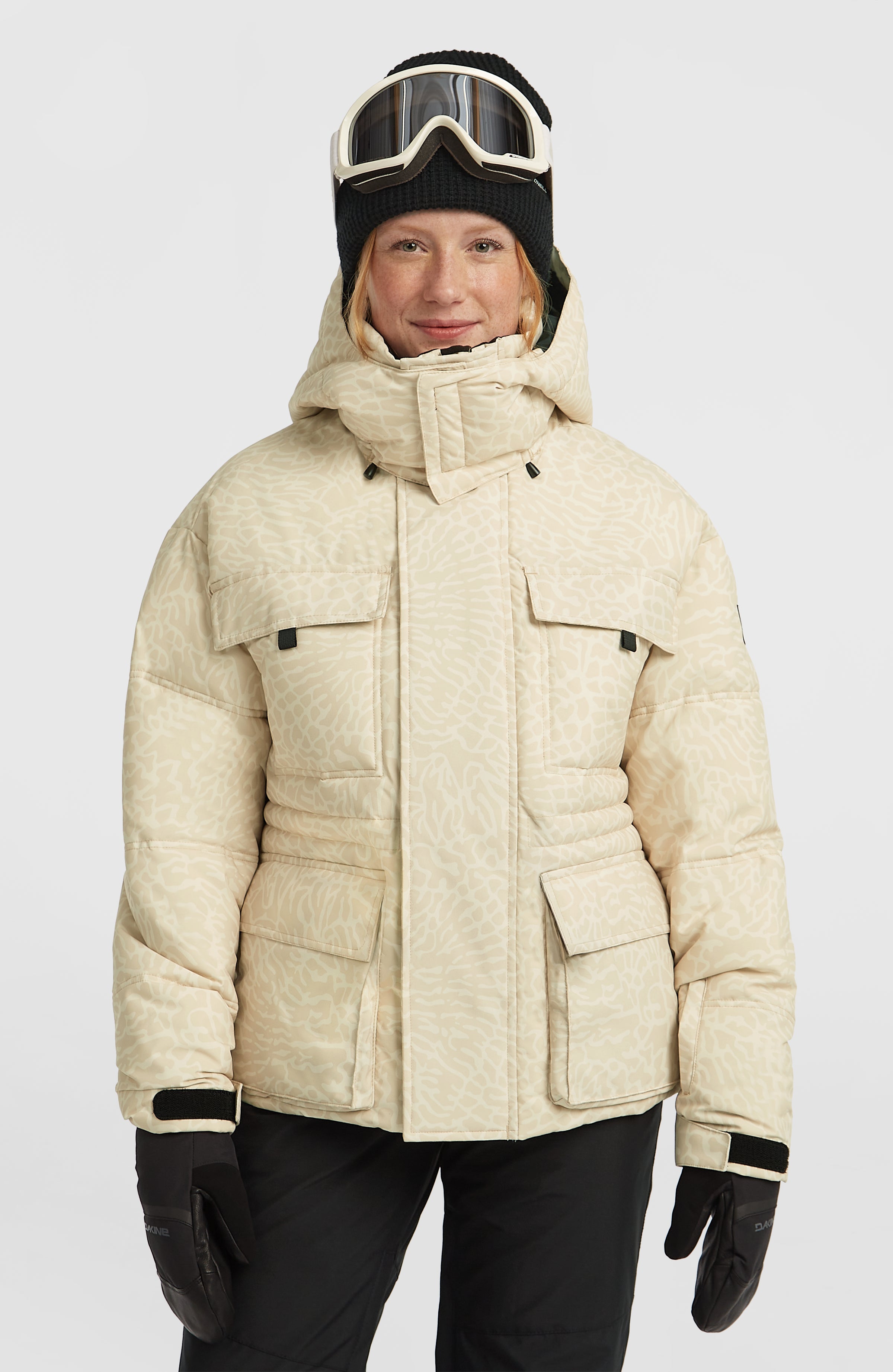 FWC'Cruz Hybrid Snow Jacket Women - Macaron Animalica