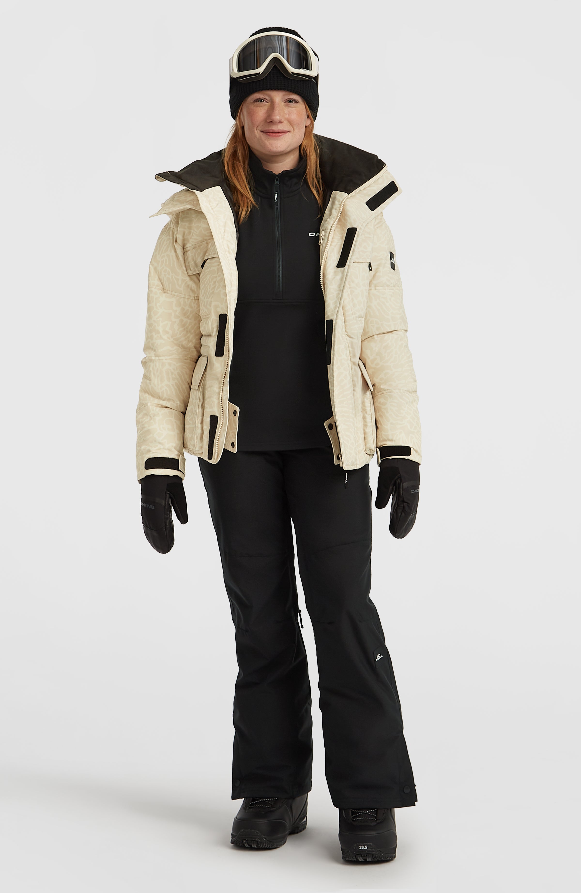 FWC'Cruz Hybrid Snow Jacket Women - Macaron Animalica
