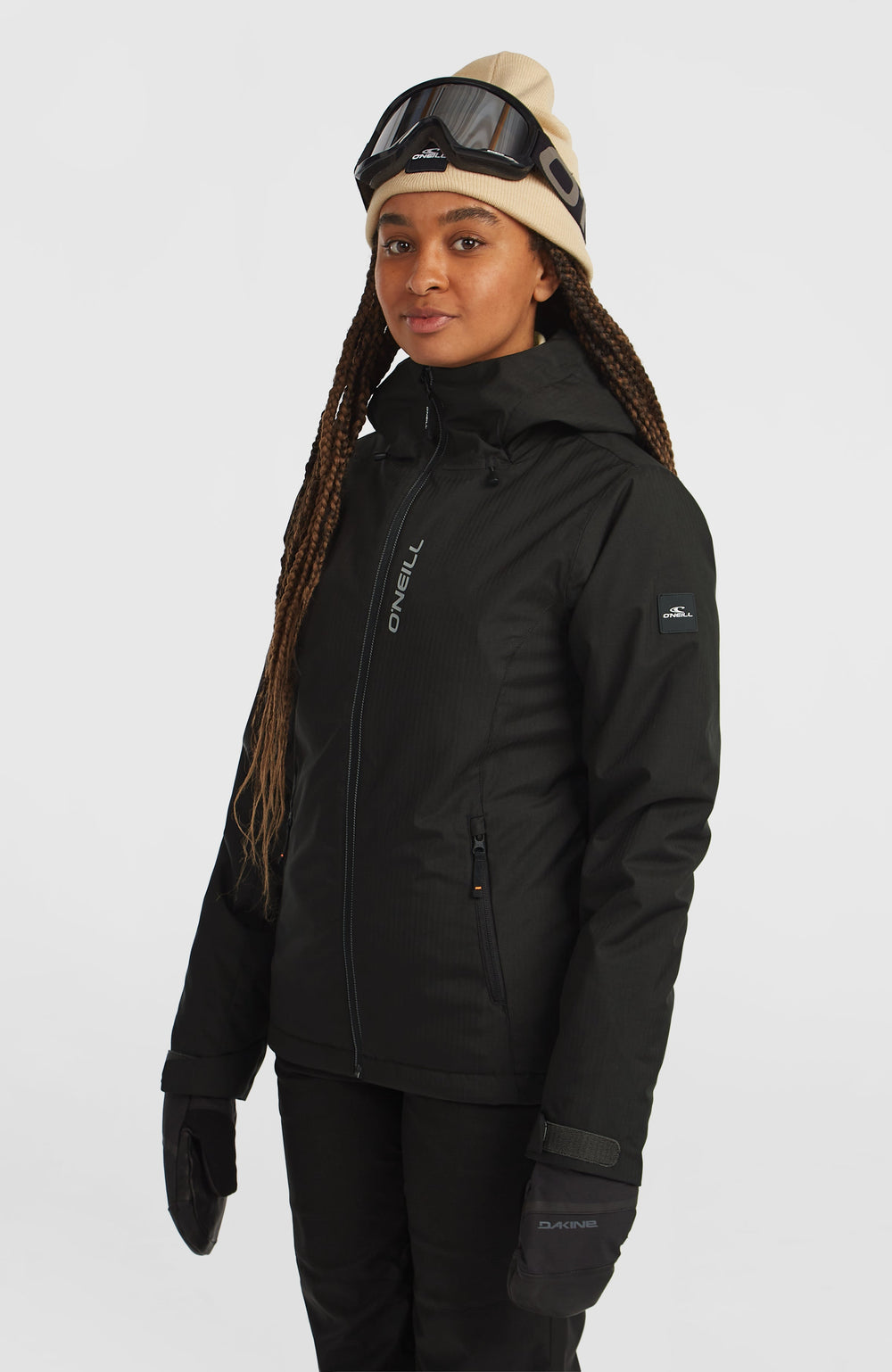 FWC'Cruz Melange Snow Jacket Women - Raven