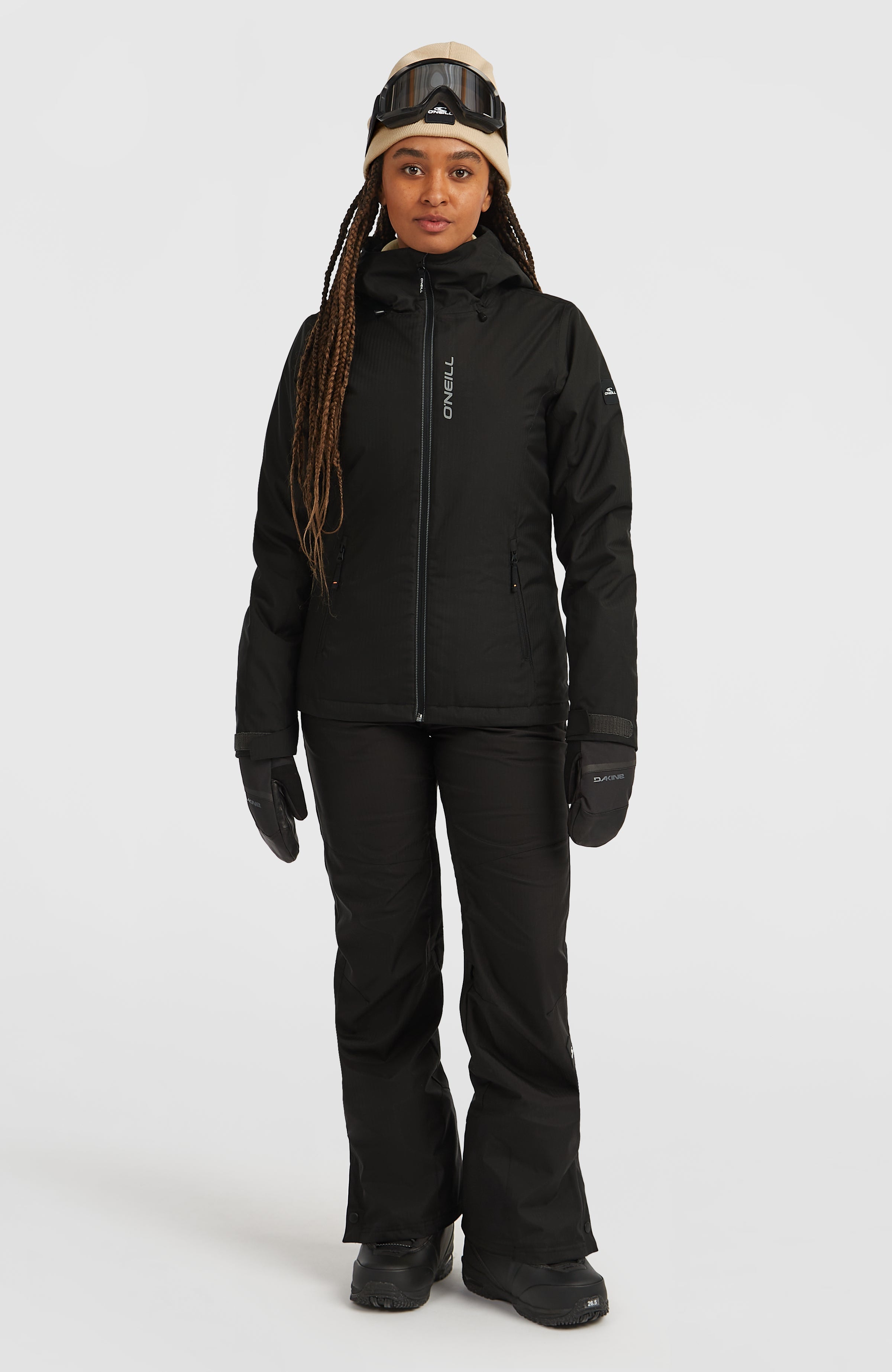 FWC'Cruz Melange Snow Jacket Women - Raven
