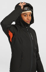 FWC'Cruz Melange Snow Jacket Women - Raven