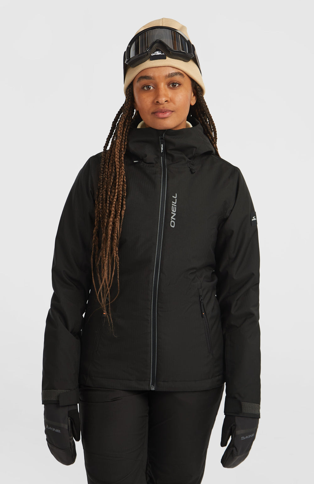FWC'Cruz Melange Snow Jacket Women - Raven