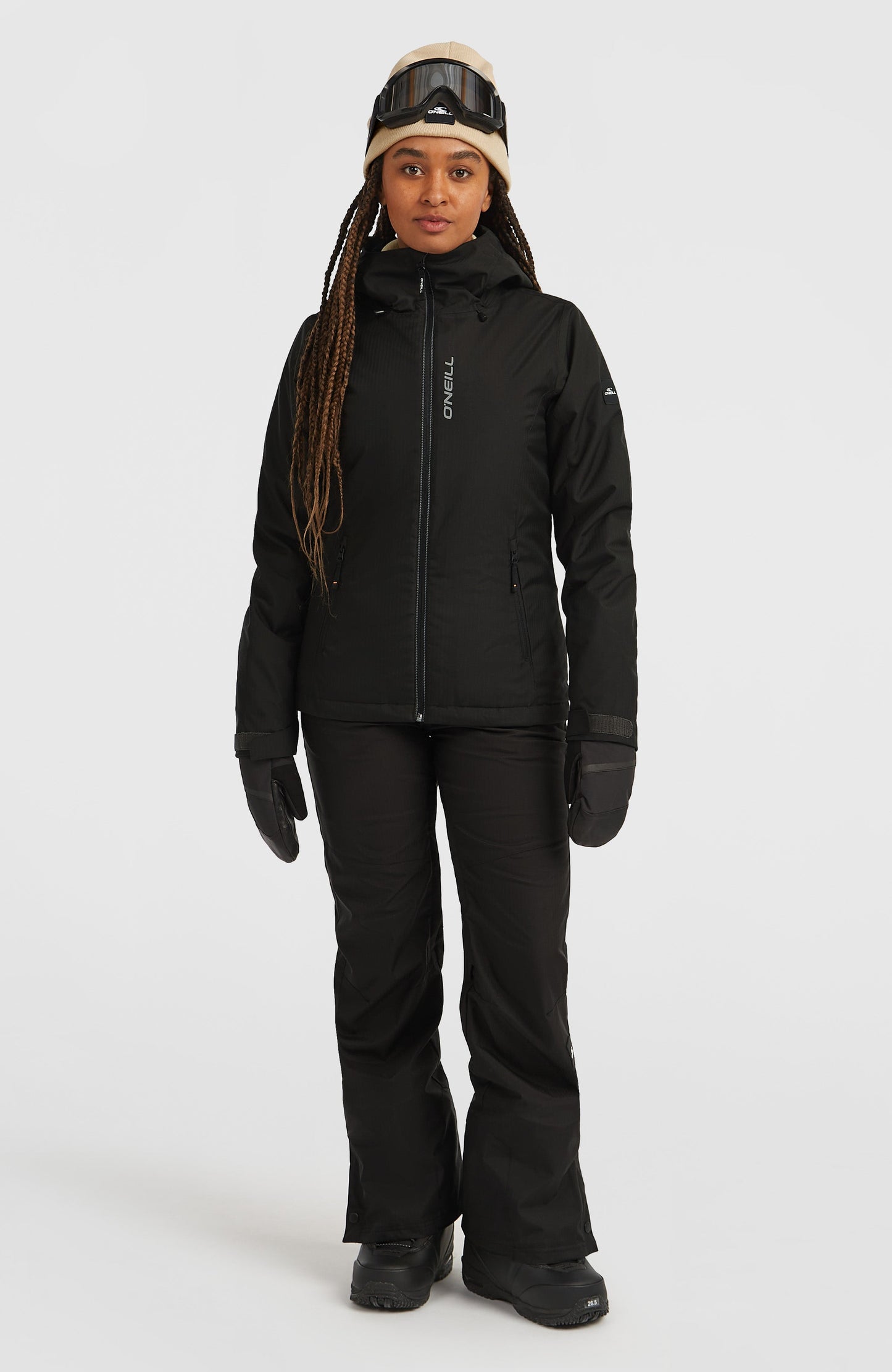 FWC'Cruz Melange Snow Jacket Women - Raven