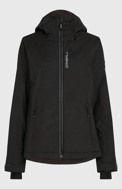 FWC'Cruz Melange Snow Jacket Women - Raven
