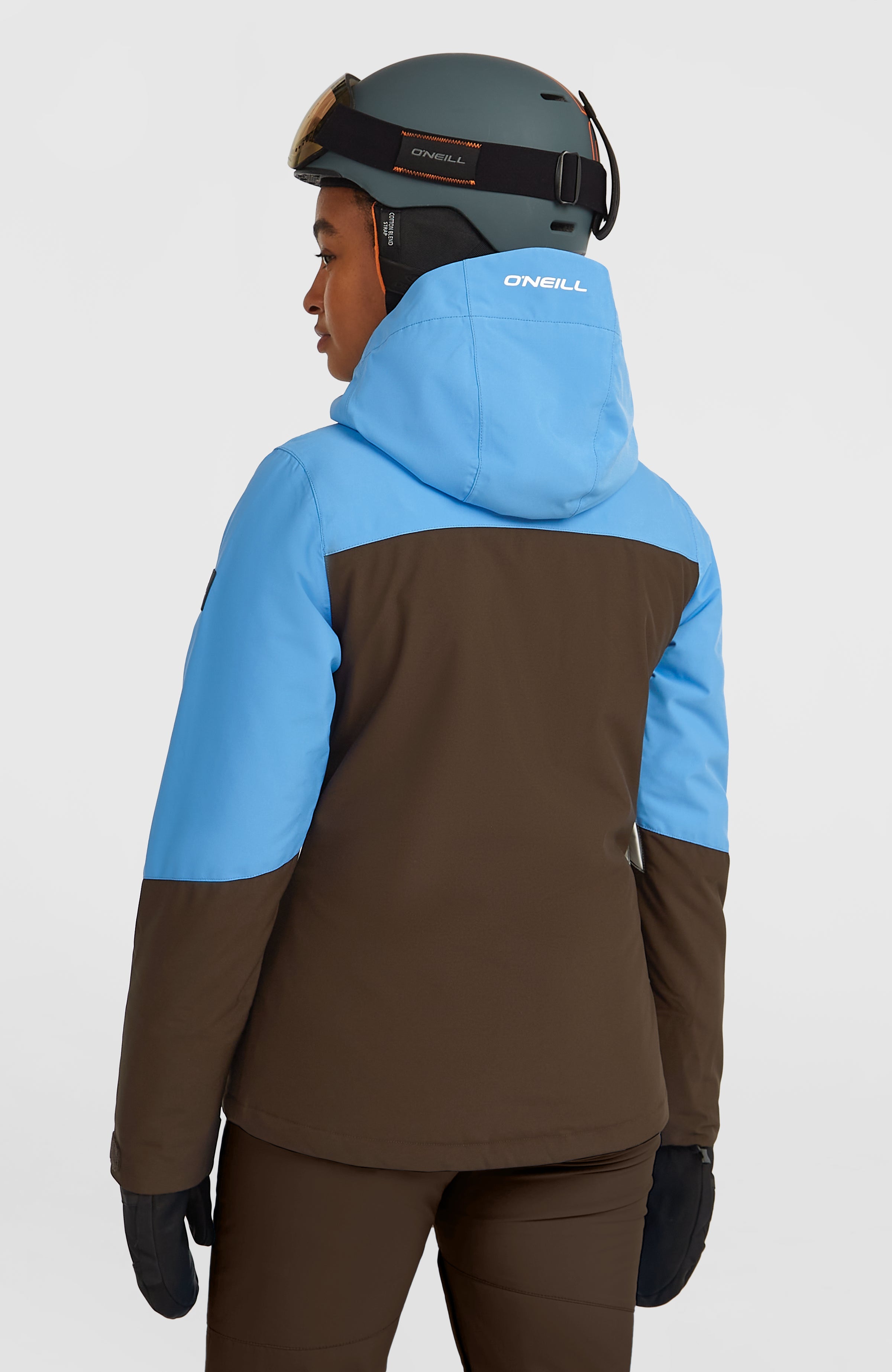 FWC'Cruz Triple Snow Jacket Women - Blue Poppy Colour Block