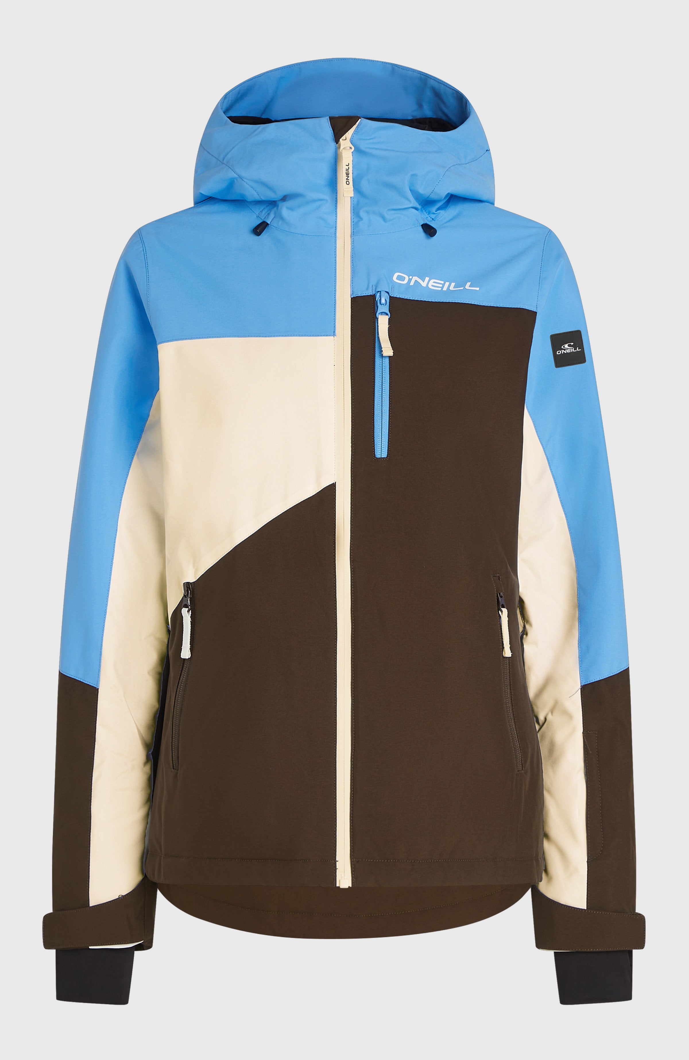 FWC'Cruz Triple Snow Jacket Women - Blue Poppy Colour Block