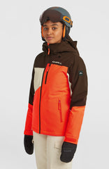FWC'Cruz Triple Snow Jacket Women - Coffee Bean Colour Block