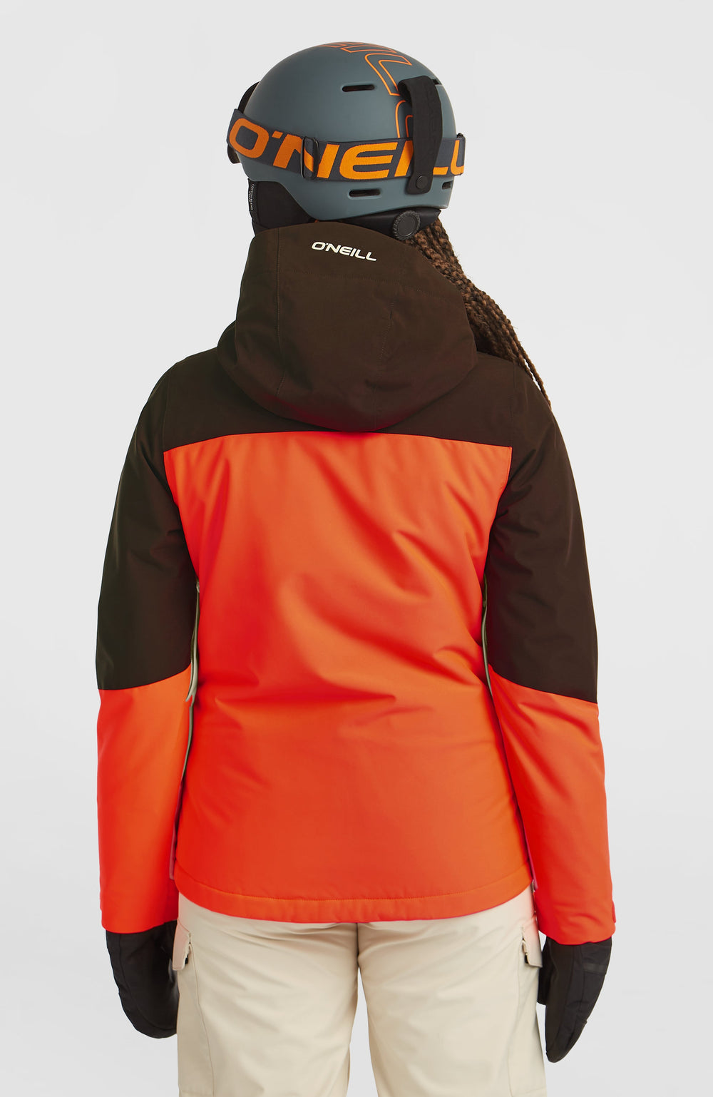 FWC'Cruz Triple Snow Jacket Women - Coffee Bean Colour Block